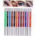 12 Pcs 1 Set color eye shadow set eyeliner creative eyeliners to rotate liquid eyeliner - Buy Online on GoSupps.com