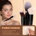 ZAMEL Professional Goat Hair Makeup Brushes Set - 15Pcs Ultra Soft Dense Face & Eye Brush Kit for Flawless Foundation Blush & Eyeshadow Application - Buy Online on GoSupps.com
