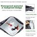 RUVALINO Wet Dry Bag Reusable Baby Diaper Accessory with Two Compartments for Cloth Diapers, Toys, Swimsuits, and More Large Capacity, Waterproof and Stylish (Black) - Buy Online on GoSupps.com