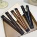 Donut Hair Bun Maker - 3PC Hair Accessories for DIY Styling | French Twist Tool & Clip (Dark Brown) - Perfect for Elegant Hair Buns - Buy Online on GoSupps.com