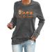 This The Season Women's Personalized Fashion Halloween Print Long Sleeved Round Neck Top Halloween Costumes Grey 3X-Large - Buy Online on GoSupps.com