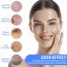 Premium Dual Silicone Facial Cleansing Brush - Exfoliating Face Scrubber for Deep Pore Cleansing & Skin Care (Black) - International Shipping Available - Buy Online on GoSupps.com
