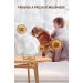MEIDI Essential Oil Diffuser - Aromatherapy Moon Lamp with Humidifier - Adjustable Brightness & Mist Mode - Buy Online on GoSupps.com