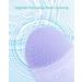 EZBASICS Sonic Facial Cleansing Brush Made with Ultra Hygienic Soft Silicone Waterproof Sonic Vibrating Face Brush for Deep Cleansing Gentle Exfoliating and Massaging Inductive Charging Violet - Buy Online on GoSupps.com