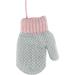 Kids Toddlers Thermal Gloves Mittens | Winter Warm Knitted Gloves with String | Fleece Lined | Anti-Lost String | Boys Girls Age 1-4 | Grey - Buy Online on GoSupps.com