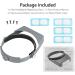 SUNJOYCO Head Mount Magnifier with 4 Replaceable Optical Lens for Repair Crafts - 1.5X 2.0X 2.5X 3.5X Magnification - Buy Online on GoSupps.com