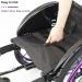 Lightweight Sport Wheelchair Foldable And Portable Wheelchair Folding Transport Wheelchair Multifunctional Anti-Tipper Wheelchair Self-propelled Aluminum Alloy Manual Wheel Chair All Terrain(Size:42cm 42cm/16.5in Black - Buy Online on GoSupps.com