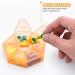 2PCS Weekly Pill Organizer - Large 7 Day Pill Box for Vitamins & Supplements - Arthritis Friendly Daily Medicine Case (Orange - Buy Online on GoSupps.com