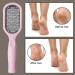 Foot File Stainless Steel Foot Files for Hard Skin Reusable Dead Skin Remover Foot Scraper Hard Skin Remover Foot File Foot Pedicure Tool for Dead Skin Hard Skin and Pedicure (Pink) - Buy Online on GoSupps.com