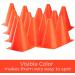 CARTMAN 7 Inch 24 Pack Sports Cones - Agility Field Marker Cones for Outdoor Activities - Buy Online on GoSupps.com