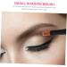 Angoily 20 Pcs Nose Shadow Brush Mix Miss Wooden Handle Brush 13x0.8cmx2pcs Blackx2pcs - Buy Online on GoSupps.com