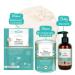 Mabyen Pregnancy Set | Natural Vegan Cosmetics for Pregnant Women | 3 Baby Belly Masks Almond Oil & Pregnancy Tea | Stretch Mark Care - Buy Online on GoSupps.com