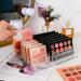 YF Eyeshadow Palette Organizer - Plastic Divided Makeup Holder for Cosmetics Storage | Transparent Small - Buy Online on GoSupps.com