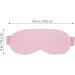 Beaupretty Eye Sleeping Mask Fashionable Night Mask Sleep Eye Mask Cover for Sleeping Pink - Buy Online on GoSupps.com