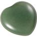 Morella Gemstone Heart Lucky Charm - 3cm Green Aventurine Stone Heart in Velvet Bag - Ideal Gift for Love & Luck - International Shipping - Buy Online on GoSupps.com