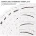 Pochoirs Sourcils Jetables 6 Pi ces Autocollants Maquillage Sourcils pour Femmes et Filles Mod les Vari s pour Dessin Pr cis Utilisation Facile Domicile ou Salon - Buy Online on GoSupps.com