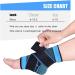 Plantar Fasciitis Compression Sock with Arch Support - Effective Relief for Foot Pain, Swelling, Achilles Tendon, Heel Spurs - Blue - Buy Online on GoSupps.com