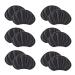 TSHAOUN 6 Pairs Black Heel Cushion Pads Heel Grips Self-Adhesive Heel Protectors for Shoes Too Big Shoe Inserts Foot Pads Heel Pads to Prevent Heel Rubbing and Blisters for Women Men (Black)