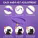 4 Pcs Lavender Scent Calming Cat Collar Set | Adjustable & Relaxing for Cats and Puppies | Reduce Stress & Anxiety | Up to 15 Inches | Purple & Gold - Buy Online on GoSupps.com
