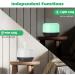 Moisturnt 500ml Aroma Essential Oils Diffuser | Ultrasonic Humidifier with Remote Control | Perfect for Bedroom Office Yoga & Spa - Buy Online on GoSupps.com