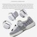 LEEWE Diabetic Shoes for Elderly - Wide Adjustable Closure Sneakers for Swollen Feet, Edema, Plantar Fasciitis - Blue, Size 41 - Buy Online on GoSupps.com