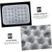 Mikikit 34 Egg Preservation Box Plastic Serving Tray Fridge Egg Holder Tray Kitchen Egg Tray Flat re-usable - Buy Online on GoSupps.com