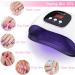 LKE LED UV Nail Lamp for Gel Nails - Professional Faster Nail Dryer with 3 Timers and Automatic Sensor - Buy Online on GoSupps.com