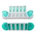 Efficient 7-Day Pill Reminder Case for Prescription Meds Vitamins and Supplements - Stay Organized and On Track with Your Daily Health Routine