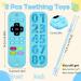 Silicone Remote Teething Toy for Baby | Chew Toys with Pacifier Clip | Sensory Toys for Infants 3-6-12 Months | Baby Gifts for Boys and Girls - Buy Online on GoSupps.com