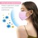 CB-Beautiful 100 Pcs Pink Disposable 3 Ply Earloop Face Masks for Adults - Buy Online on GoSupps.com