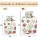 Naanle Flower Strawberry Hot Water Bottle | 1L Transparent Heat Bottle for Bed Hand & Foot Warmer | Pain Relief & Heat Therapy - Buy Online on GoSupps.com