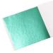 KINNO Cyan Foil Leaf Sheets,100 Sheets 3.15" Cyan Gilding Gold Foil for Paintings, Arts Crafts, Nail Deco, Furniture, Fashion and Accessories Cyan 8cm