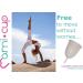 Buy MamiCup Menstrual Cup M+L (Purple) - Soft Flexible & Reusable Medical Silicone | Eco-Friendly Period Solution - Buy Online on GoSupps.com