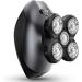 Rasoirs de t te pour hommes chauves rasoir lectrique 5 en 1 tanche IPX7 pour hommes chauves rasoir rotatif 5D
