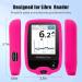 YOUSHARES Libre 2 Reader Silicone Case - 20 Waterproof Sensor Covers Anti-Drop Scratch Protection for Pink Adhesive Patches - Buy Online on GoSupps.com