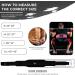 Premium Neoprene Weight Lifting Belt for Men & Women - 5.5 cm Double Starch Padded Support for Gym Bodybuilding & Cross Training - Perfect Lumbar Spine Protection in Large Black - Buy Online on GoSupps.com