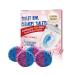 Toilet Toilet Cleaning Block Stains Odors Household Toilet Cleaning Block Household Static Remover for Bed (Blue One Size) Blue One Size