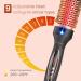 Betahouse Thermal Brush - 1.5 Inch Heated Round Curling Iron & Styling Brush for Blowout Look 9 Heat Settings Dual Voltage Ionic Technology - Perfect for Travel - Buy Online on GoSupps.com
