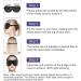 Boniesun 2024 Ultra-Thin 3D Sleep Mask for Side Sleepers | Comfortable Darkening Eye Mask for Men & Women | Breathable Matt Black Design - Buy Online on GoSupps.com