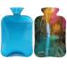 Heat bottle with a fluffy cover 2 l capacity autumn bottle for cozy nights relieves pain back neck and shoulders
