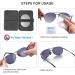 SKYWAY Stick-on Bifocal Reading Lenses - Clear 3.0x Magnifying Reader Lenses for Sunglasses/Glasses | Reusable & No Water Needed - Buy Online on GoSupps.com