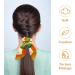 6 Pieces Bow Hair Scrunchies Rabbit Bunny Ear Scrunchies Orange Pattern Bow Bowknot Scrunchies Bobbles Elastic Hair Ties Ropes Ponytail Holder Accessories for Women Girls Color 1 - Buy Online on GoSupps.com