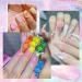 3D Mix Assorted Color Nail Charms Acrylic Multi Cute Nail Art Charms Hollow Candy Jewelry Nail Supplies for Nail Art Design DIY Crafts Accessories (Colorful Bear) - Buy Online on GoSupps.com