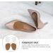 Shop 2 Pairs Silicone Forefoot Pads - Anti-Slip High Heel Cushion Insoles for Ultimate Comfort - Buy Online on GoSupps.com