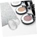 DRESSOOS 3pcs Platen Tool Eye Shadow Stamp Tool Makeup Powder Stamper Tamper Transparent Acrylic - Buy Online on GoSupps.com