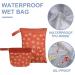 Seaur Wetbag Set - Waterproof Nappy Pocket for Kids | Reusable Diaper Bag | 2 Pack (20x28cm & 30x40cm) - Ideal for Beach Pool Gym & Travel - Buy Online on GoSupps.com