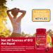 Vitamin B12 5000mcg & Vitamin D3 5000 IU Gummies | Fruit Punch Flavor | Energy & Immune Support | 60 Count - Buy Online on GoSupps.com