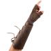 Valhalla Gear Handmade Full Grain Leather Forearm Guard - Bourbon Brown - Buy Online on GoSupps.com