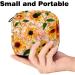 Artistic Sunflower Storage Bags for Women - Portable Menstrual Pad & Bandage Holders | Multi-Colored for School & Office - Buy Online on GoSupps.com