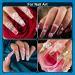 15ml Nail Rhinestone Glue Gel Kit with 3D Charms & Accessories - UV/LED Needed, Flowers, Gems, Pearls, Bow Beads, Brush Tool, Tweezer - 15ml Glue + 3D Flowers + Tools Set - Buy Online on GoSupps.com